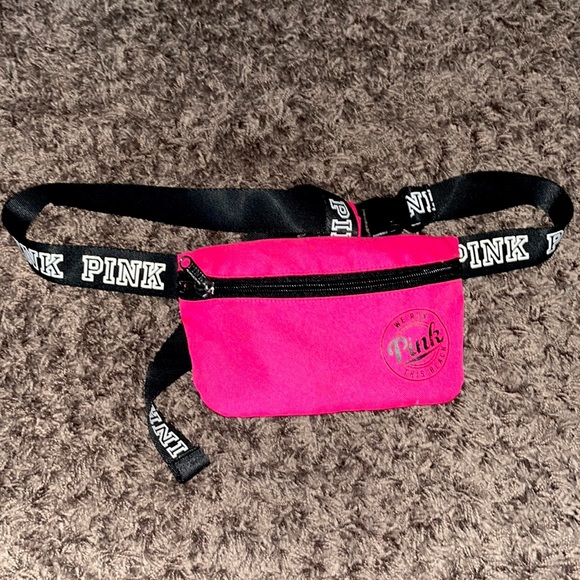 new!! neon pink fanny pack belt bag - Picture 1 of 4